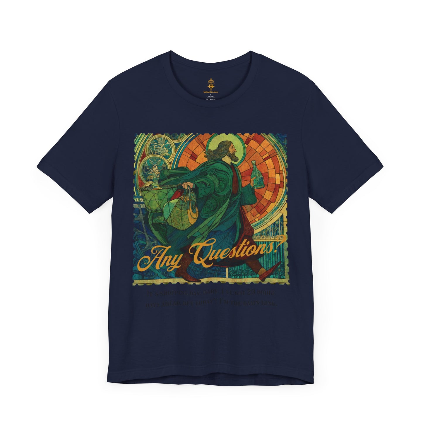 Any Questions? Unisex Jersey Short Sleeve Tee - Fun Casual Shirt for Everyday Wear