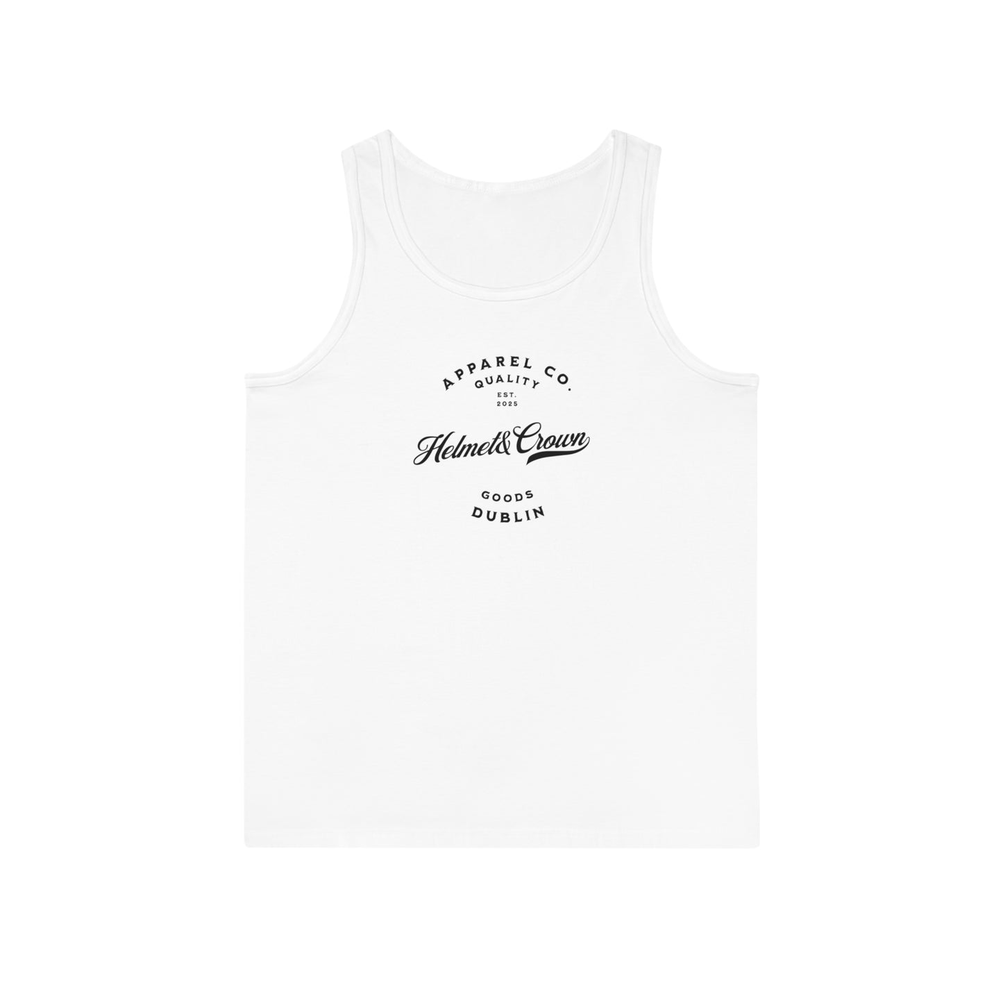 Vintage Helmet & Crown Unisex Softstyle™ Tank Top - Casual Summer Wear