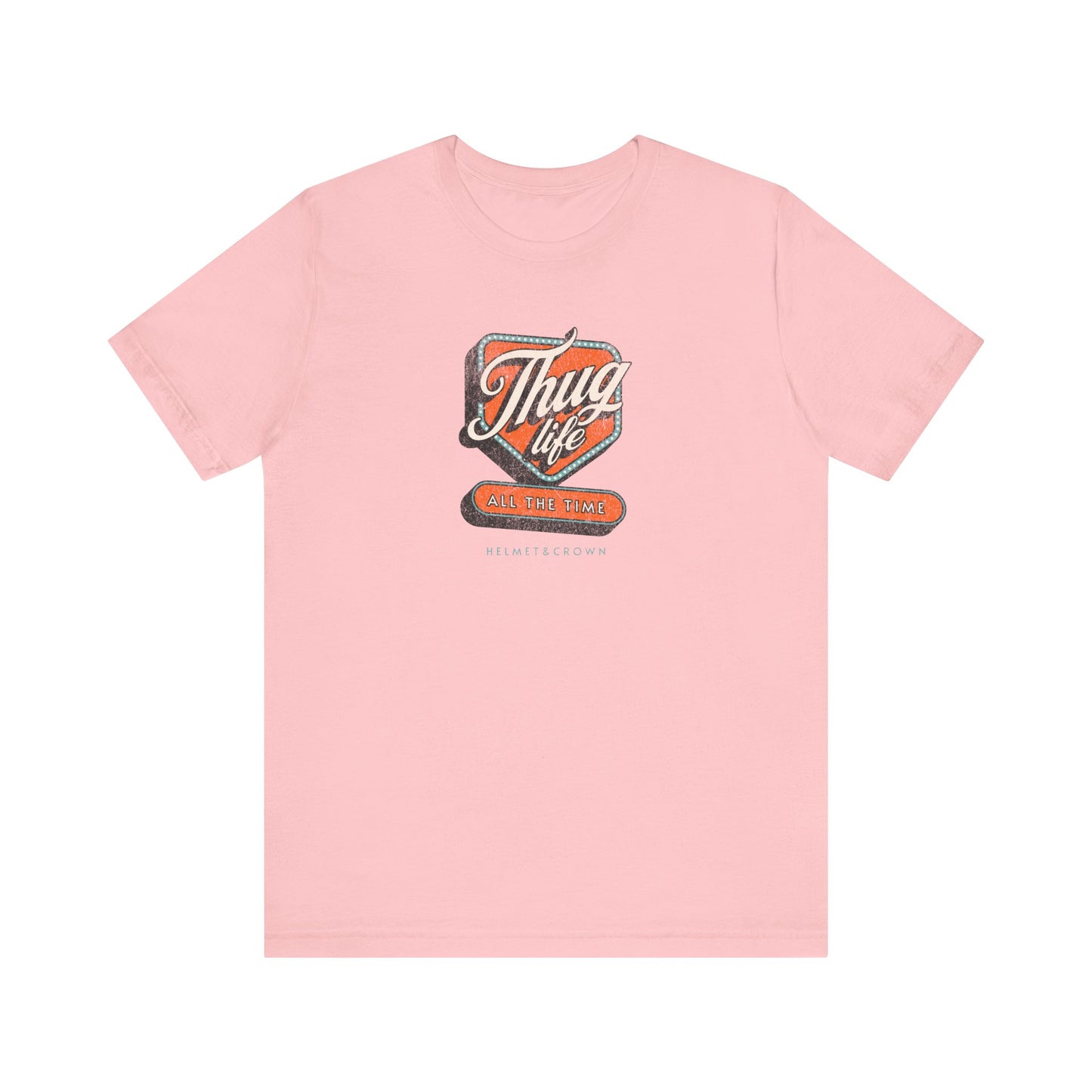 'Thug Life' Unisex Jersey Tee - Casual Streetwear for Everyday Style