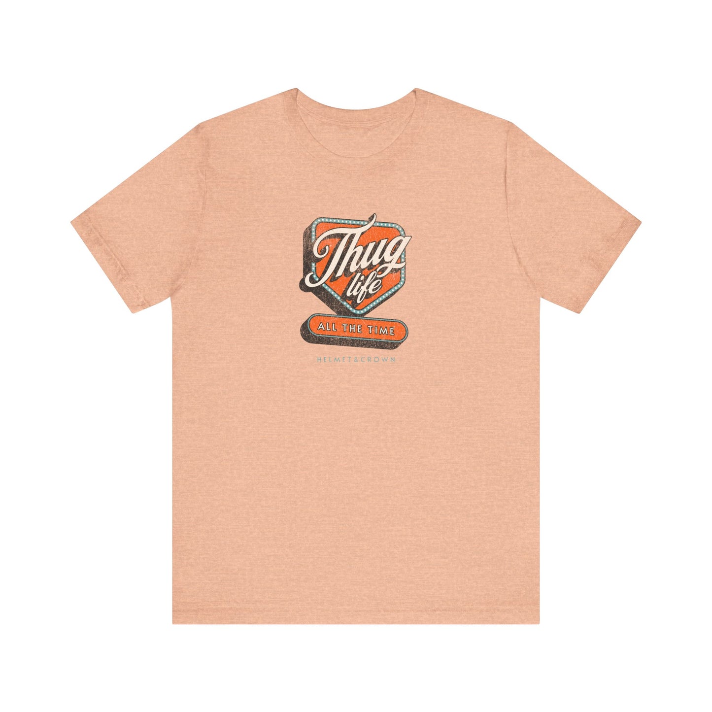 'Thug Life' Unisex Jersey Tee - Casual Streetwear for Everyday Style