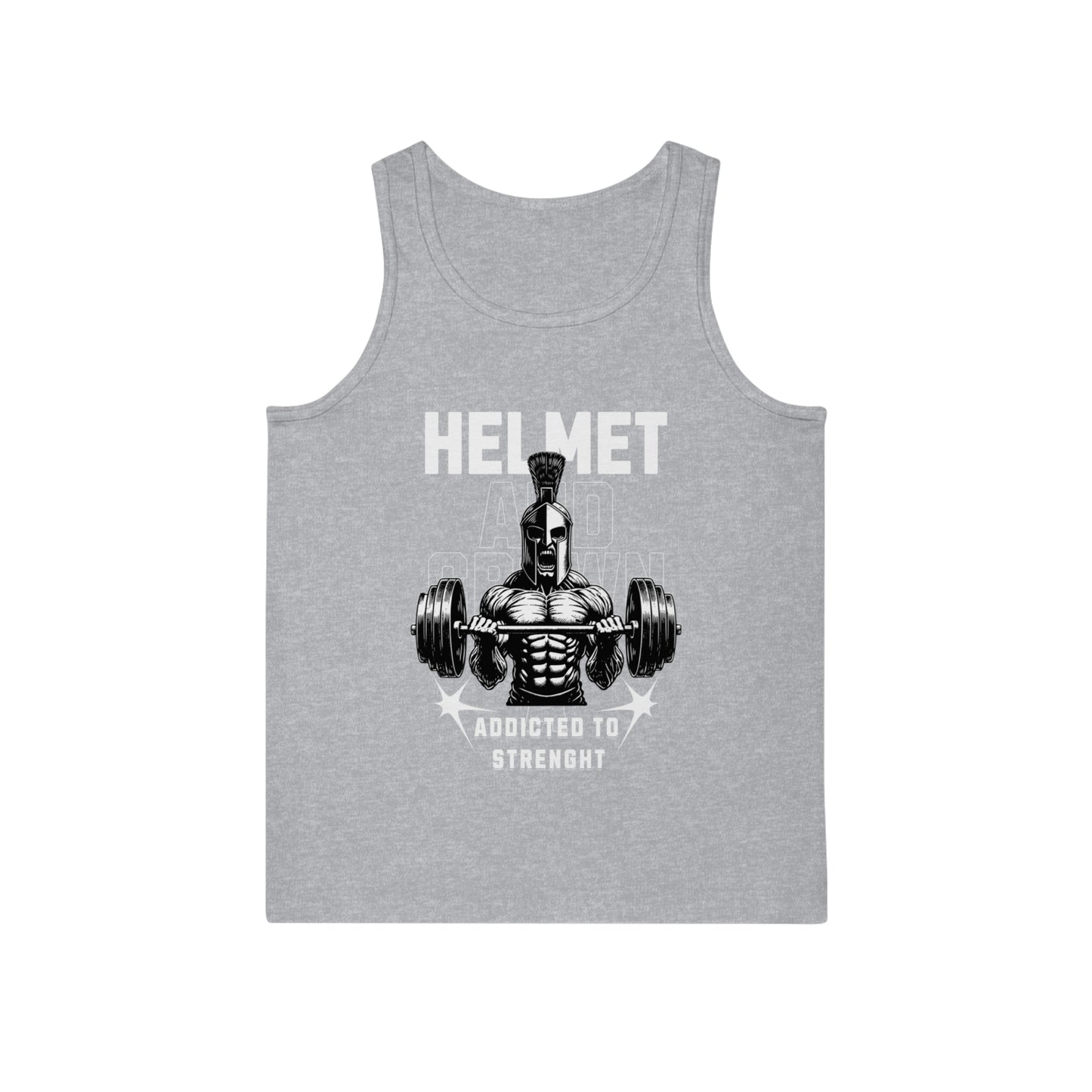 Addicted to Strength Tank Top - Unisex Softstyle™ Fitness Apparel
