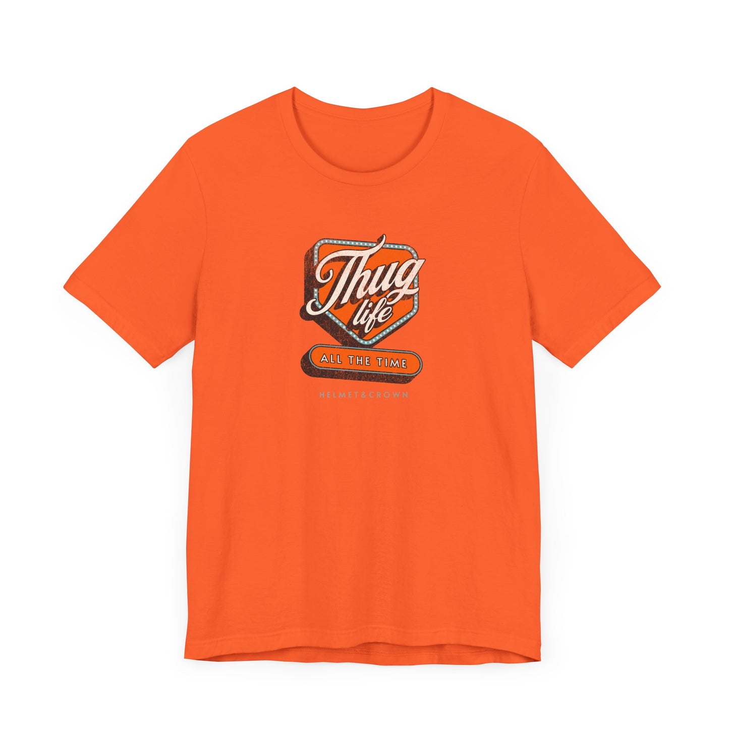 'Thug Life' Unisex Jersey Tee - Casual Streetwear for Everyday Style