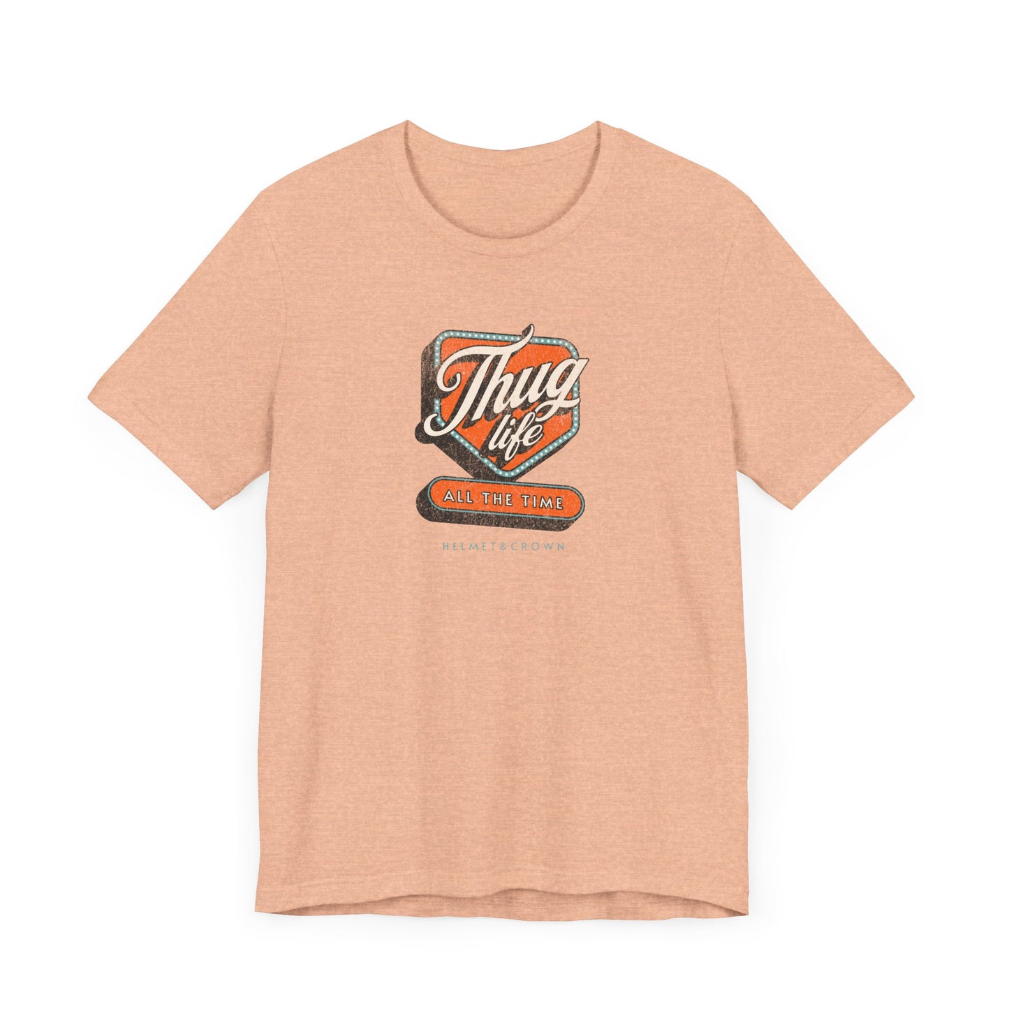 'Thug Life' Unisex Jersey Tee - Casual Streetwear for Everyday Style