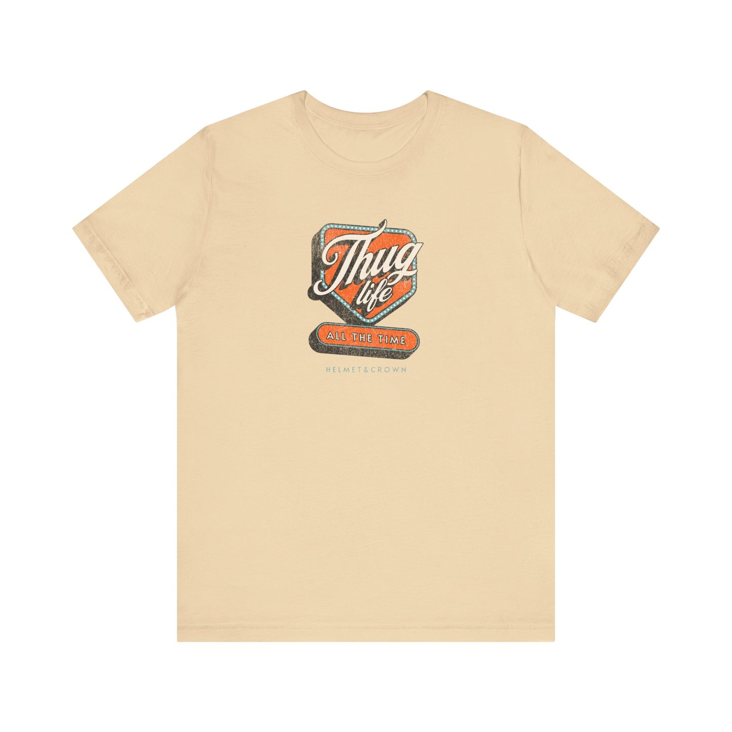 'Thug Life' Unisex Jersey Tee - Casual Streetwear for Everyday Style