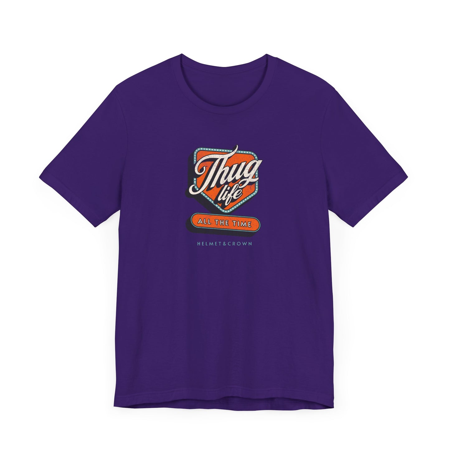 'Thug Life' Unisex Jersey Tee - Casual Streetwear for Everyday Style