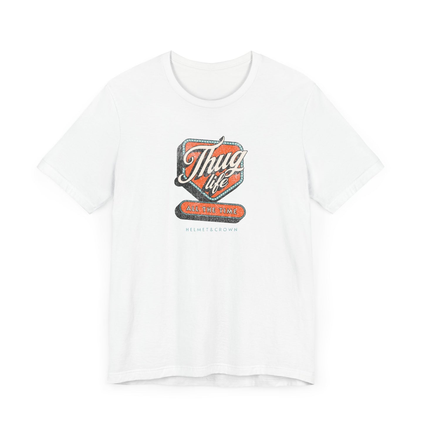 'Thug Life' Unisex Jersey Tee - Casual Streetwear for Everyday Style