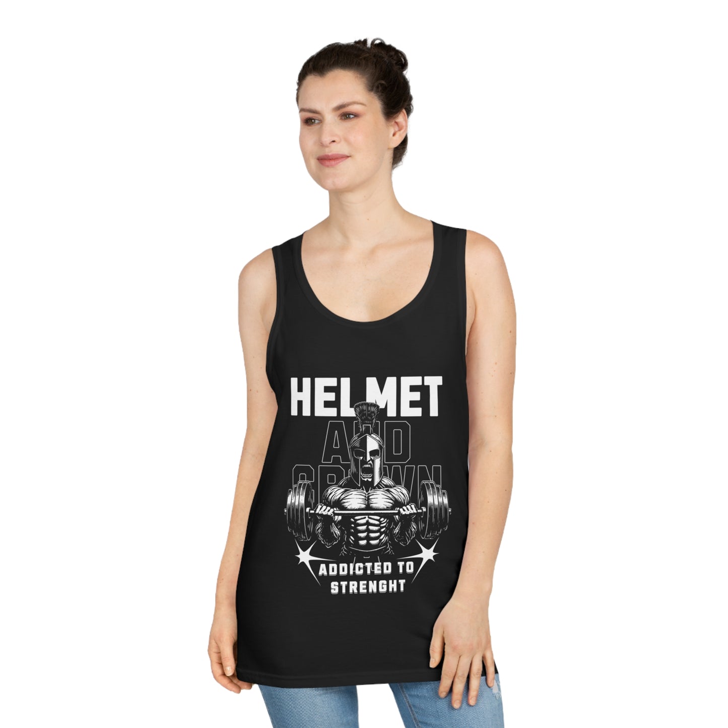 Addicted to Strength Tank Top - Unisex Softstyle™ Fitness Apparel