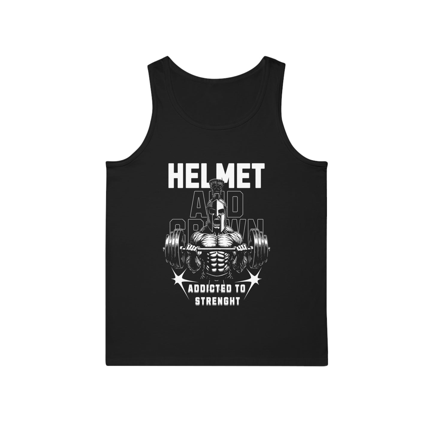 Addicted to Strength Tank Top - Unisex Softstyle™ Fitness Apparel