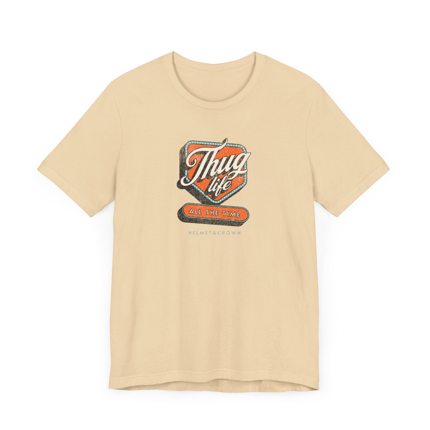 'Thug Life' Unisex Jersey Tee - Casual Streetwear for Everyday Style