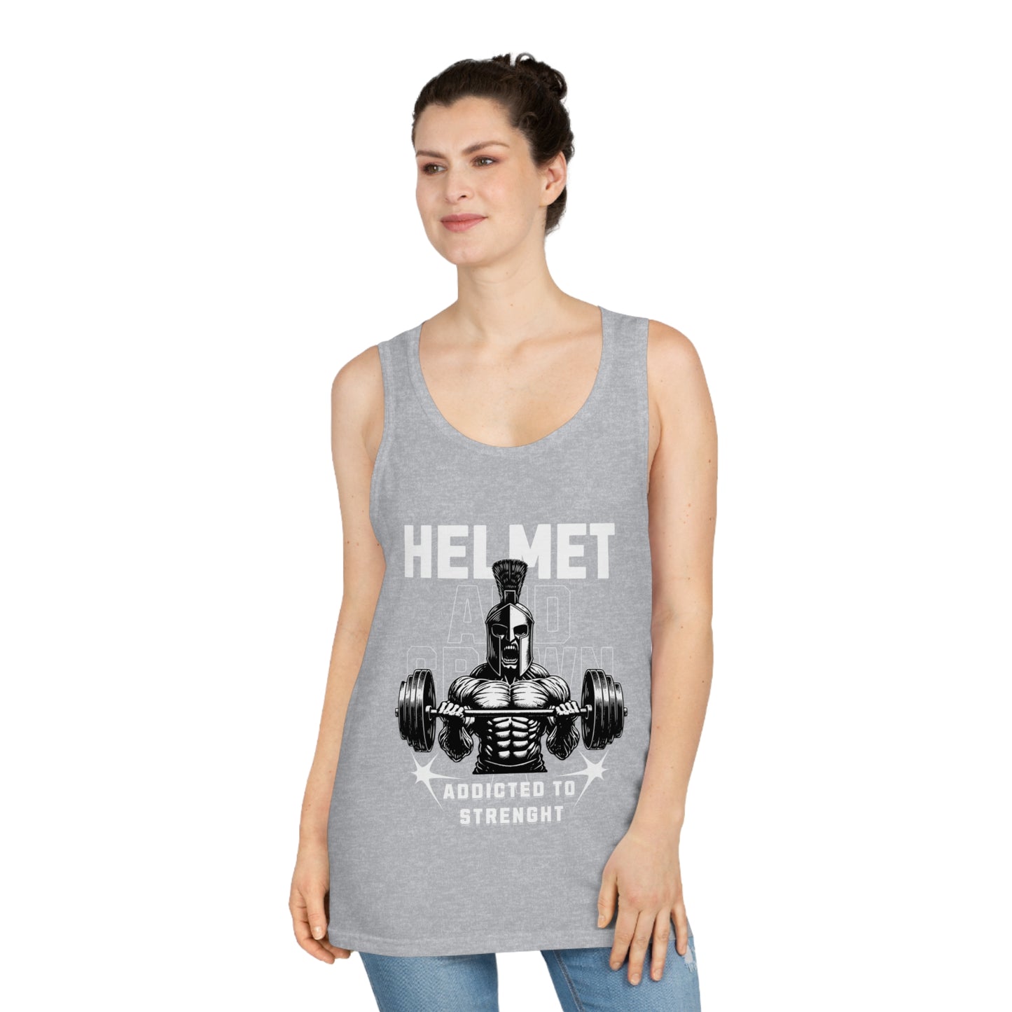 Addicted to Strength Tank Top - Unisex Softstyle™ Fitness Apparel