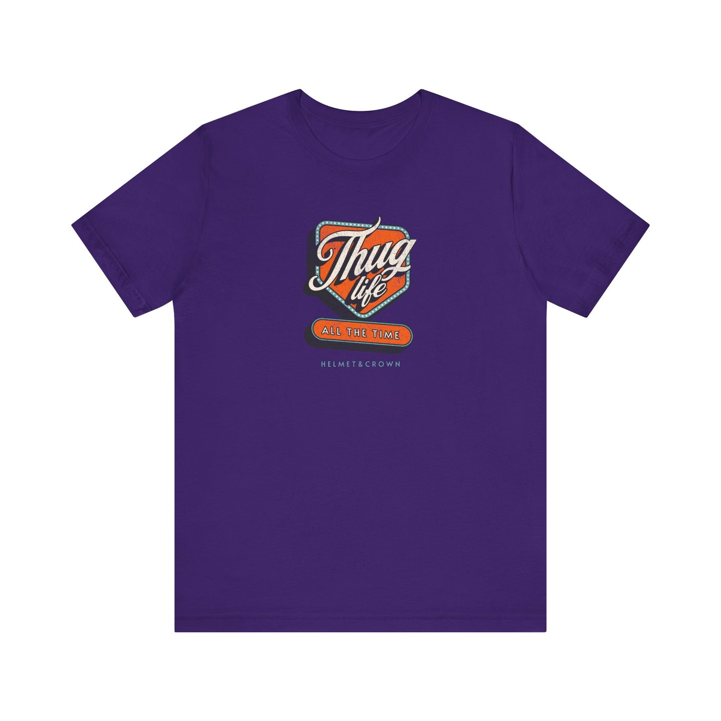 'Thug Life' Unisex Jersey Tee - Casual Streetwear for Everyday Style