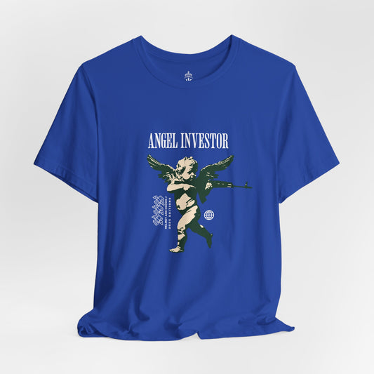 Angel Investor Graphic Tee - Unisex Jersey Short Sleeve T-Shirt