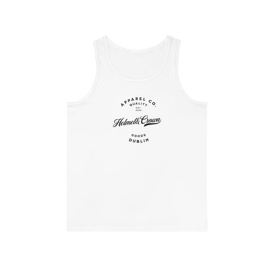 Vintage Helmet & Crown Unisex Softstyle™ Tank Top - Casual Summer Wear
