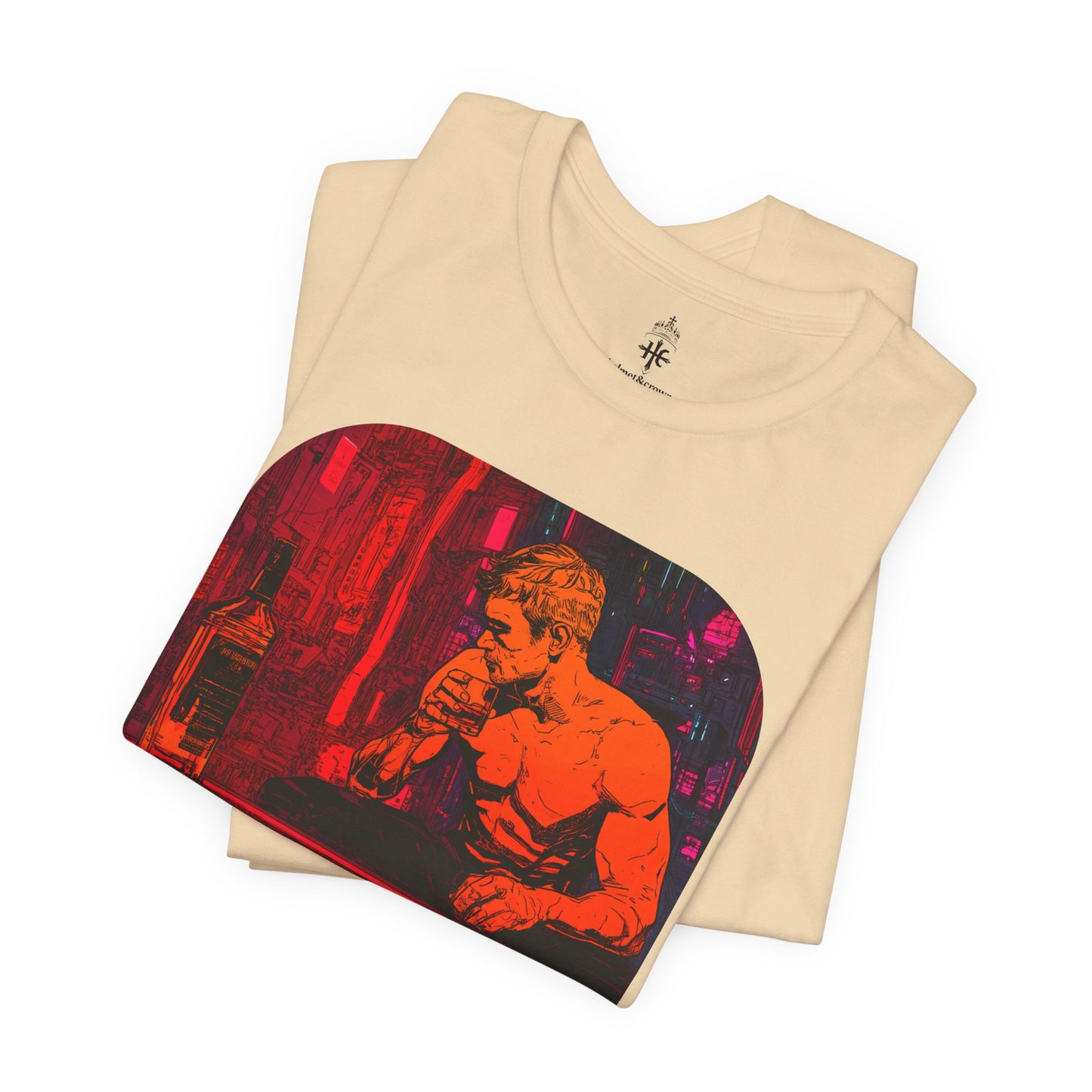 Men's Short Sleeve Tee - 'Serial Chiller' Graphic T-Shirt for Casual Vibes