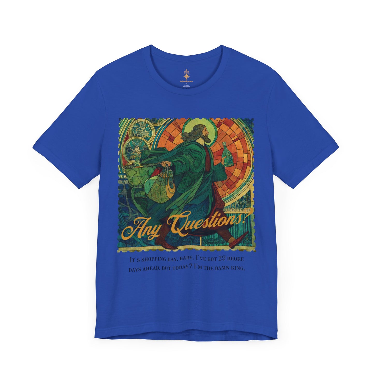 Any Questions? Unisex Jersey Short Sleeve Tee - Fun Casual Shirt for Everyday Wear