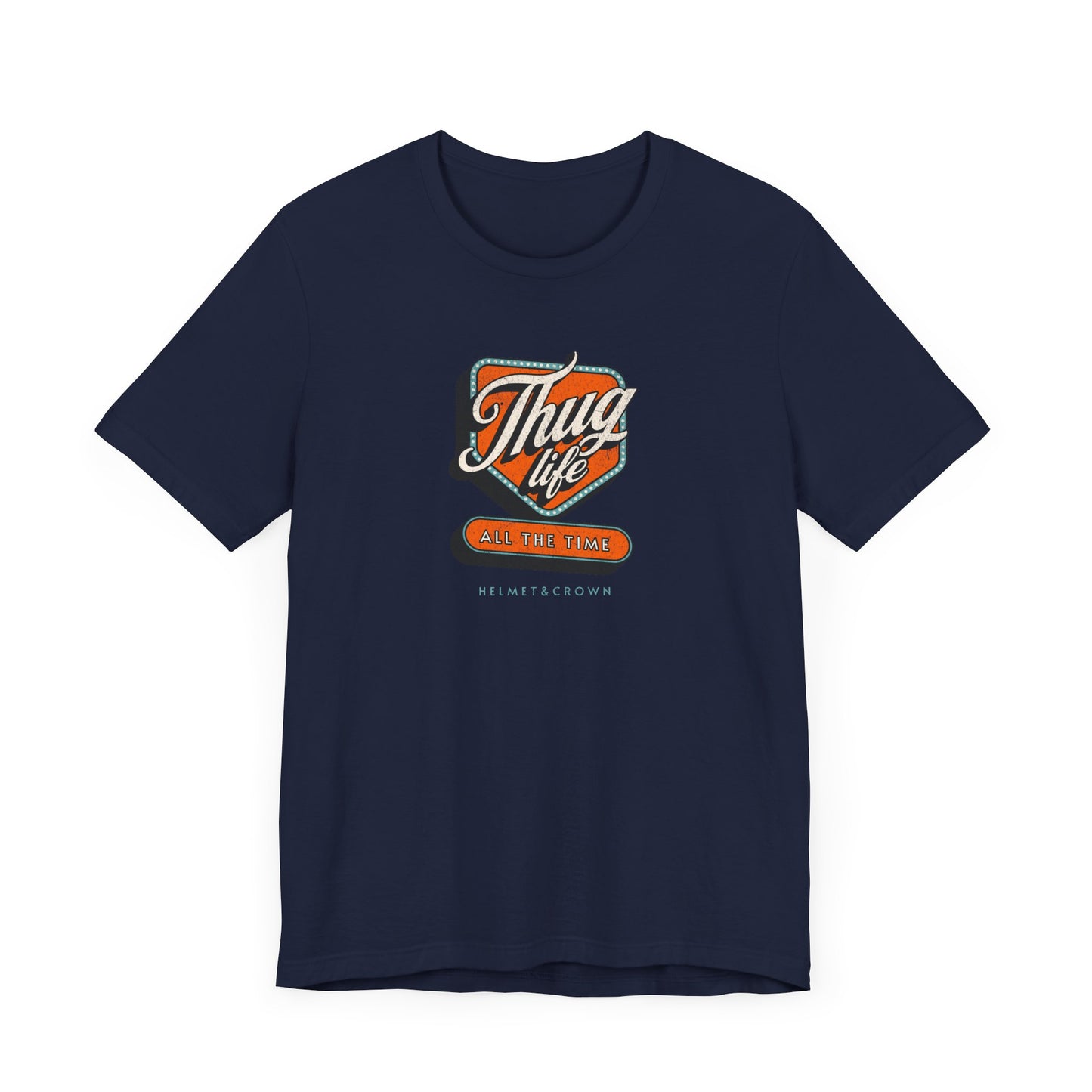 'Thug Life' Unisex Jersey Tee - Casual Streetwear for Everyday Style
