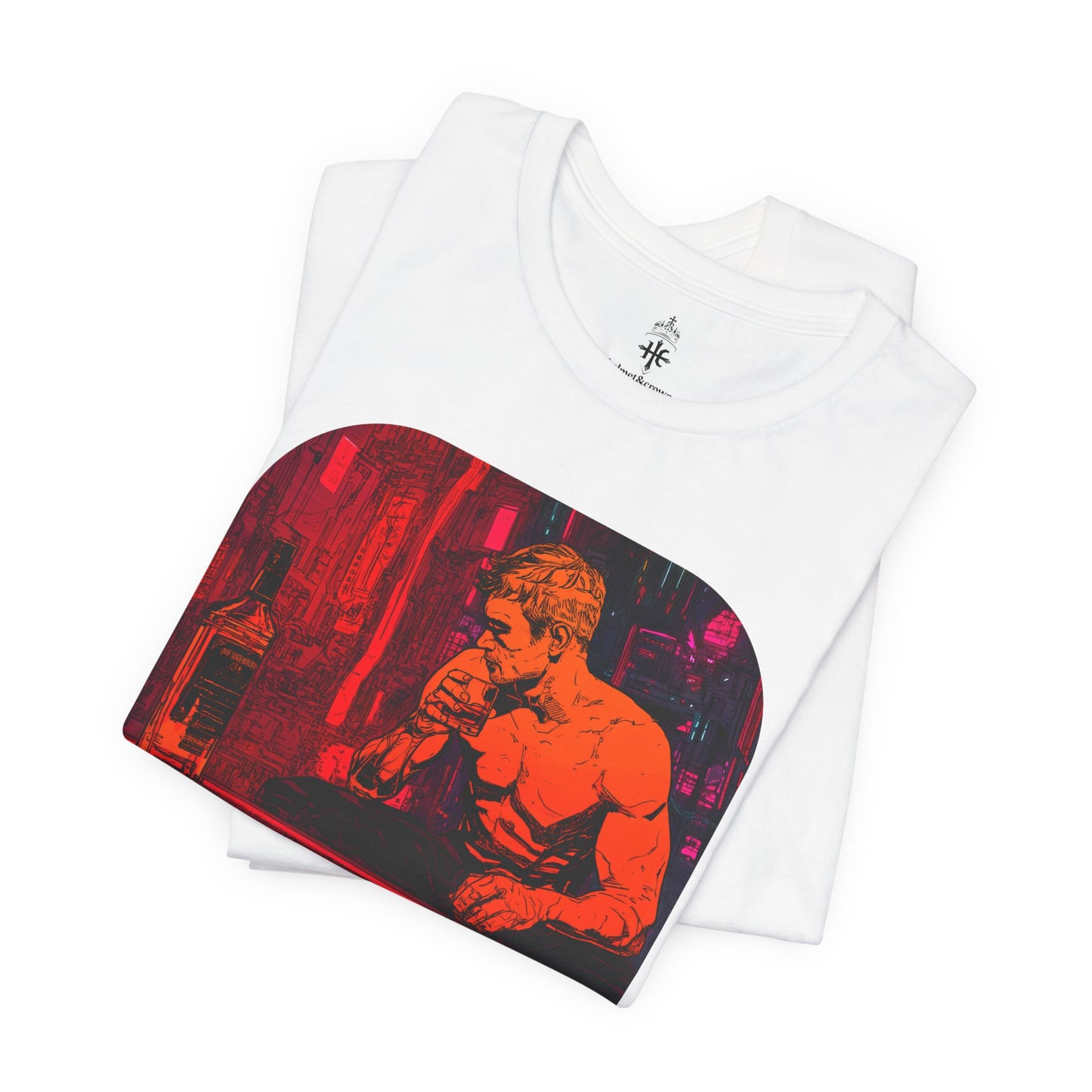 Men's Short Sleeve Tee - 'Serial Chiller' Graphic T-Shirt for Casual Vibes