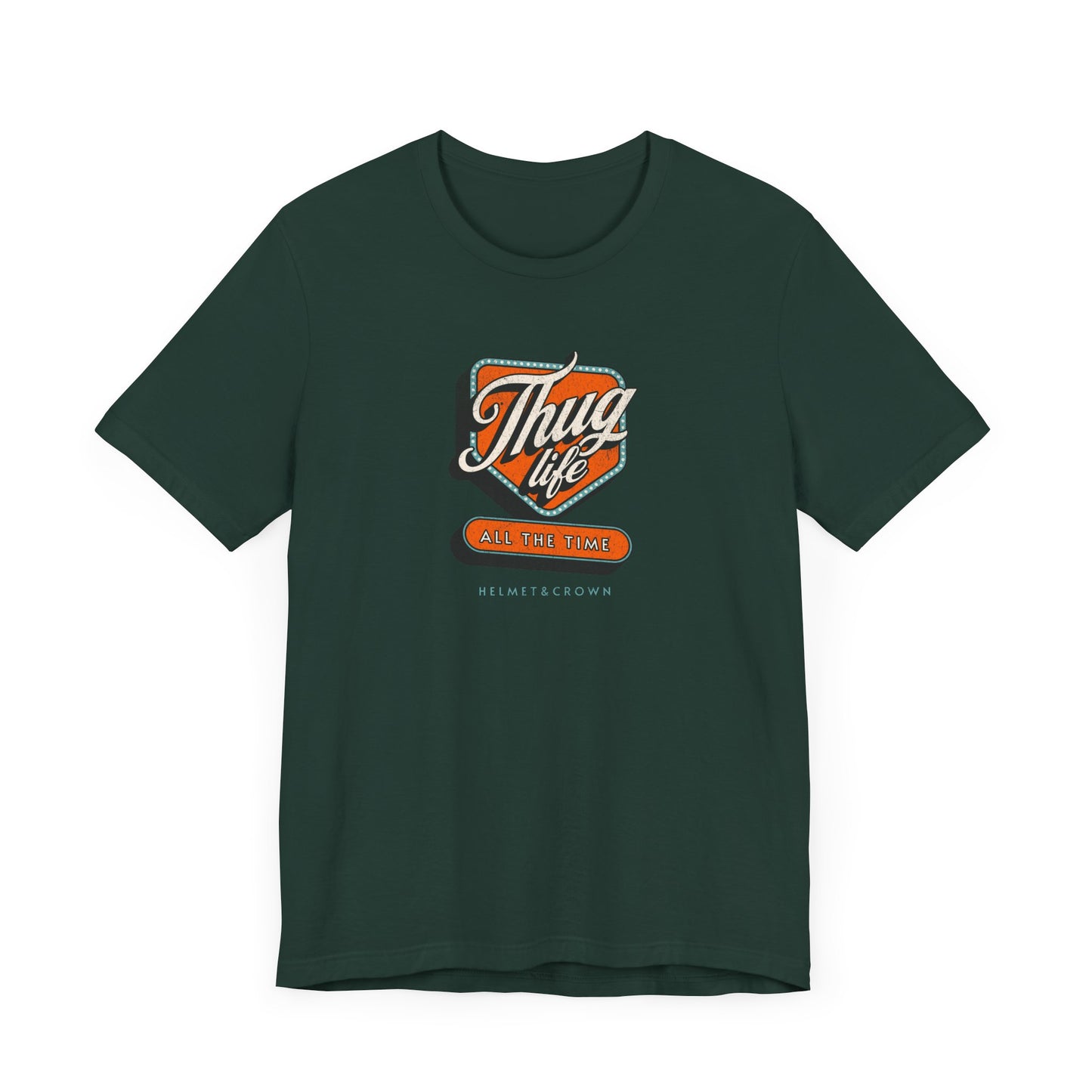 'Thug Life' Unisex Jersey Tee - Casual Streetwear for Everyday Style