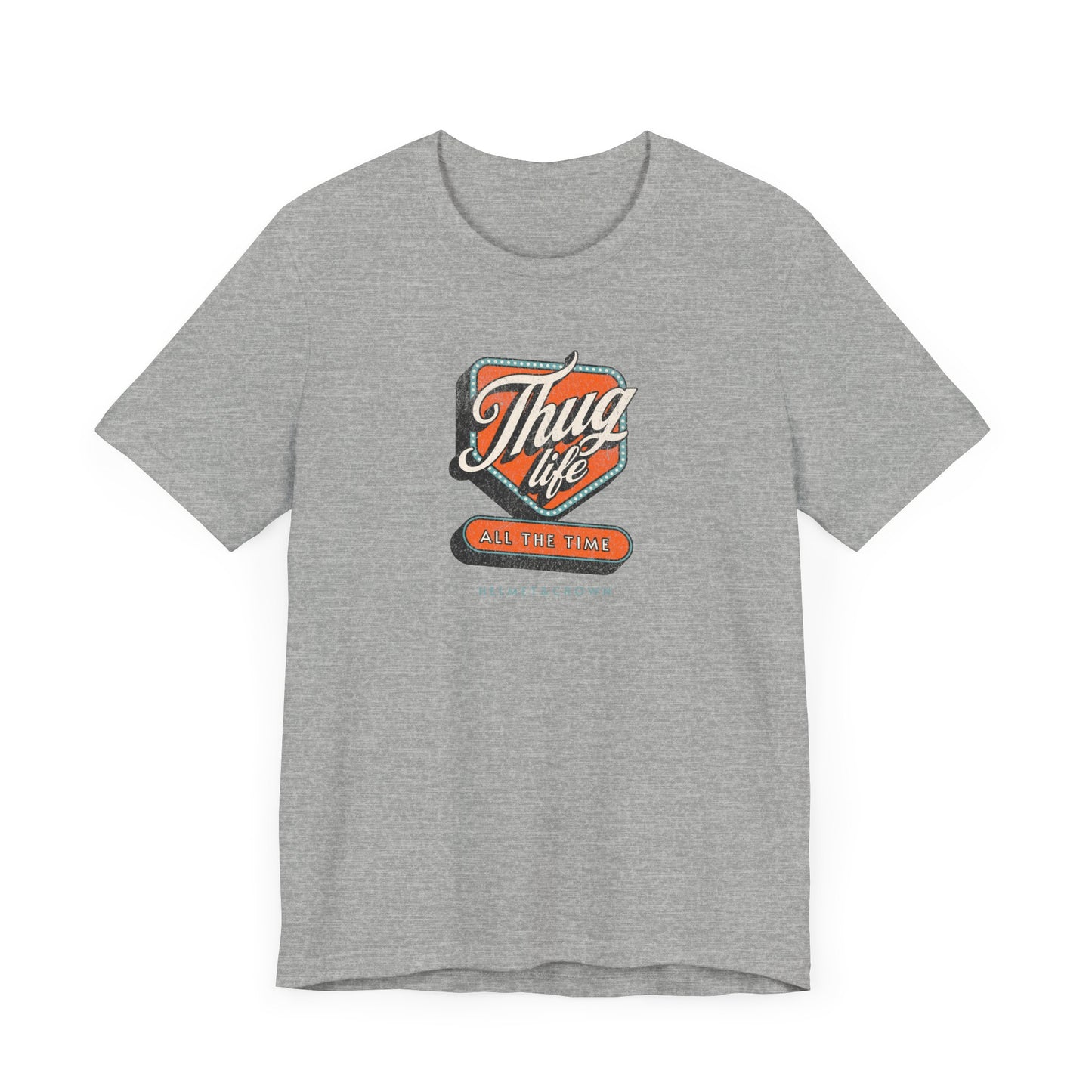 'Thug Life' Unisex Jersey Tee - Casual Streetwear for Everyday Style