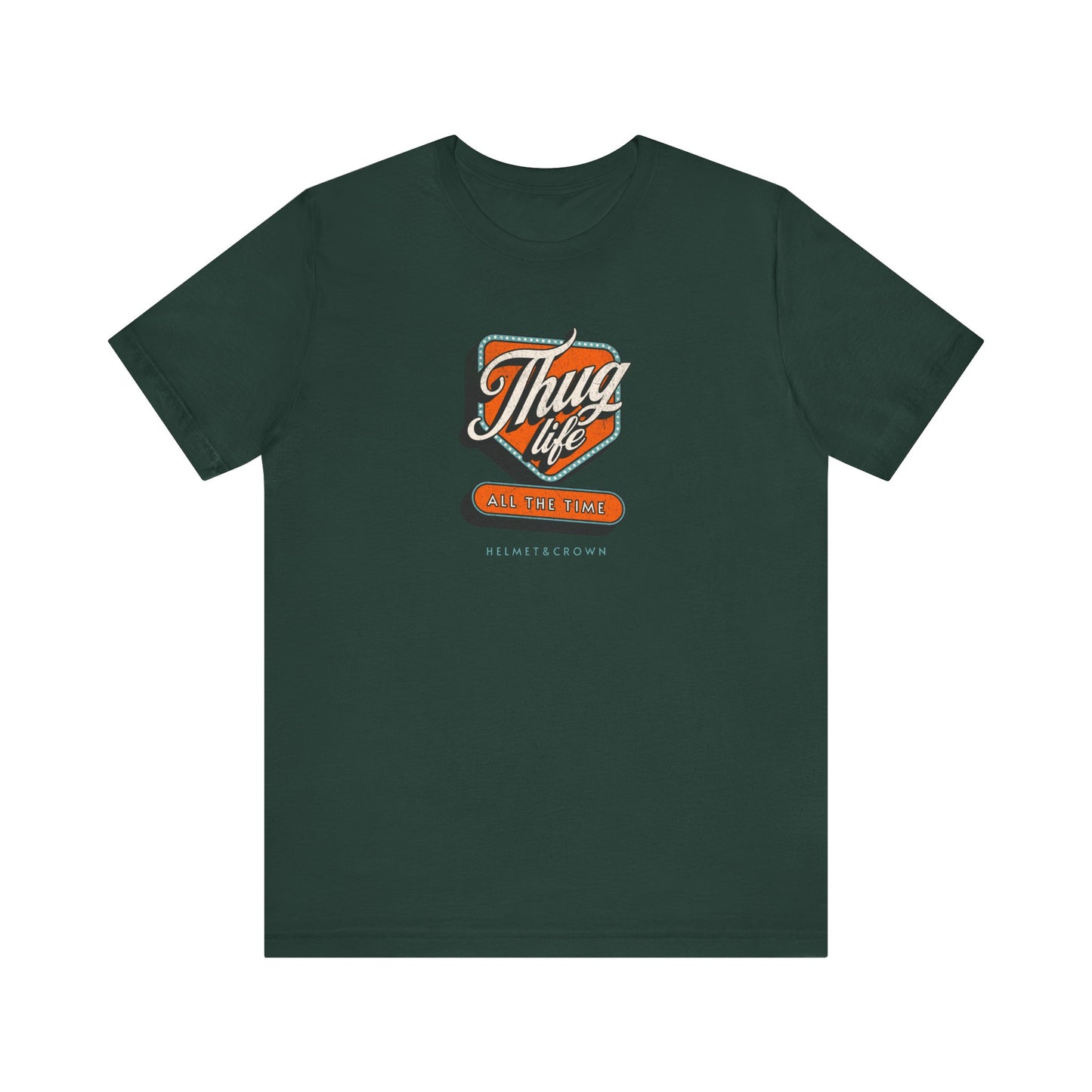 'Thug Life' Unisex Jersey Tee - Casual Streetwear for Everyday Style