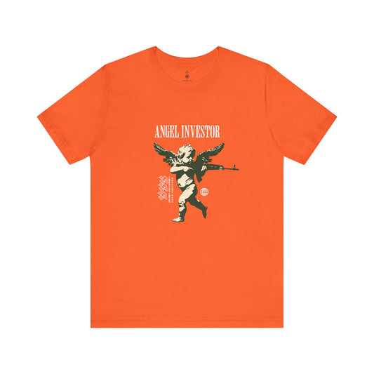 Angel Investor Graphic Tee - Unisex Jersey Short Sleeve T-Shirt
