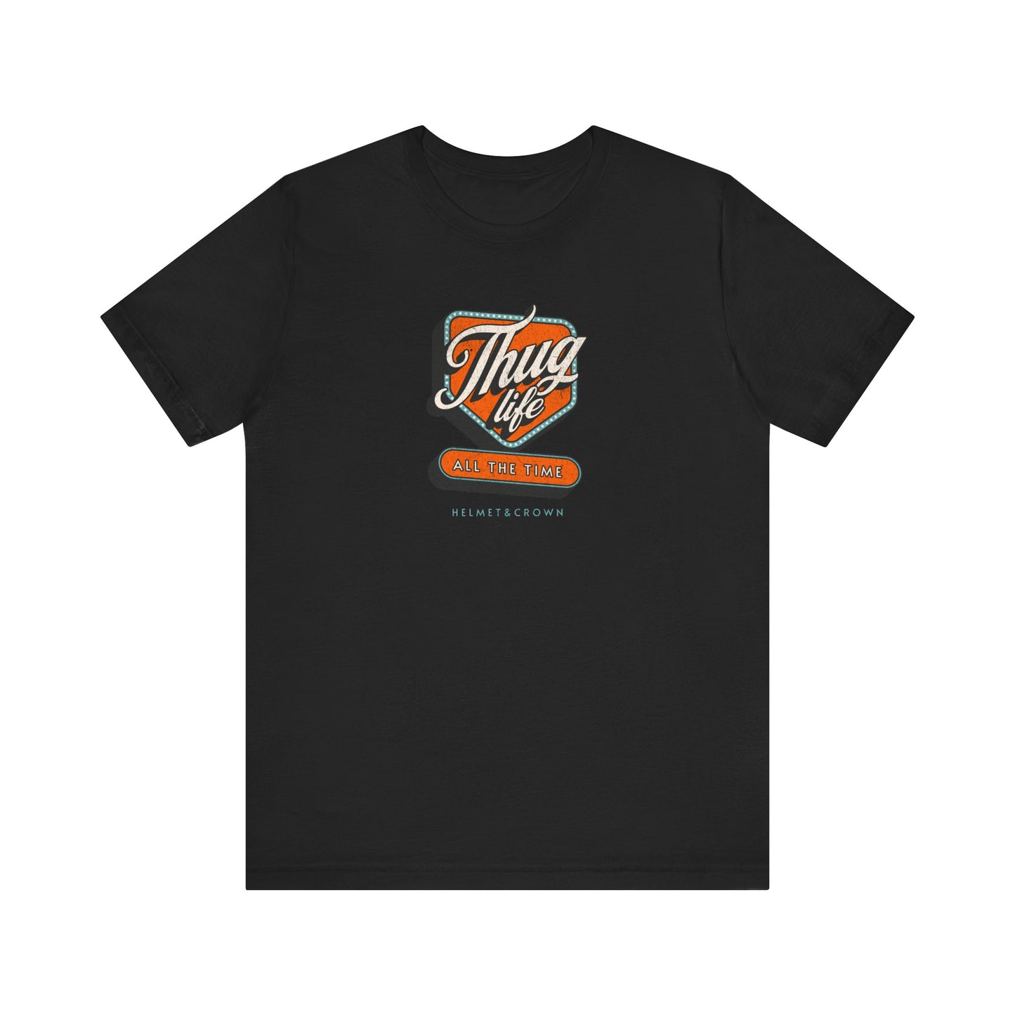 'Thug Life' Unisex Jersey Tee - Casual Streetwear for Everyday Style