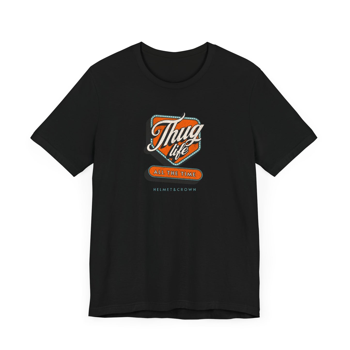 'Thug Life' Unisex Jersey Tee - Casual Streetwear for Everyday Style