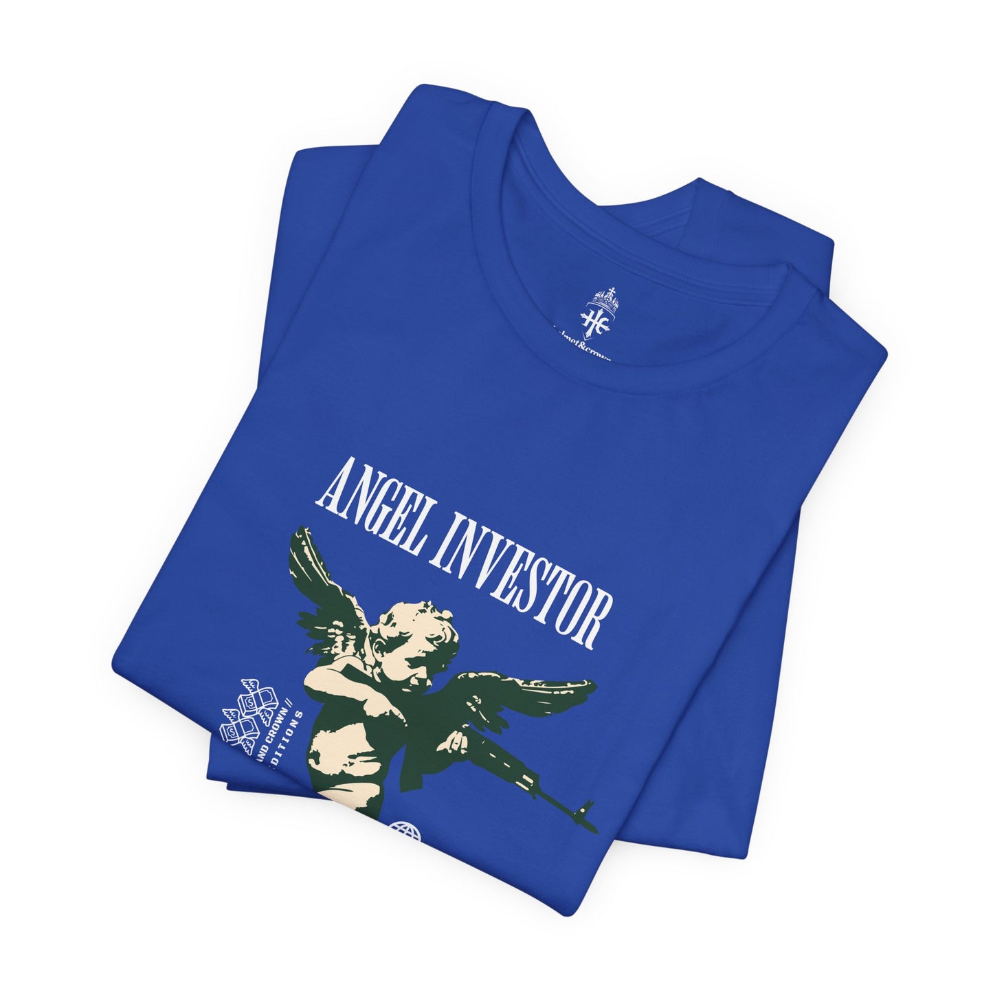 Angel Investor Graphic Tee - Unisex Jersey Short Sleeve T-Shirt