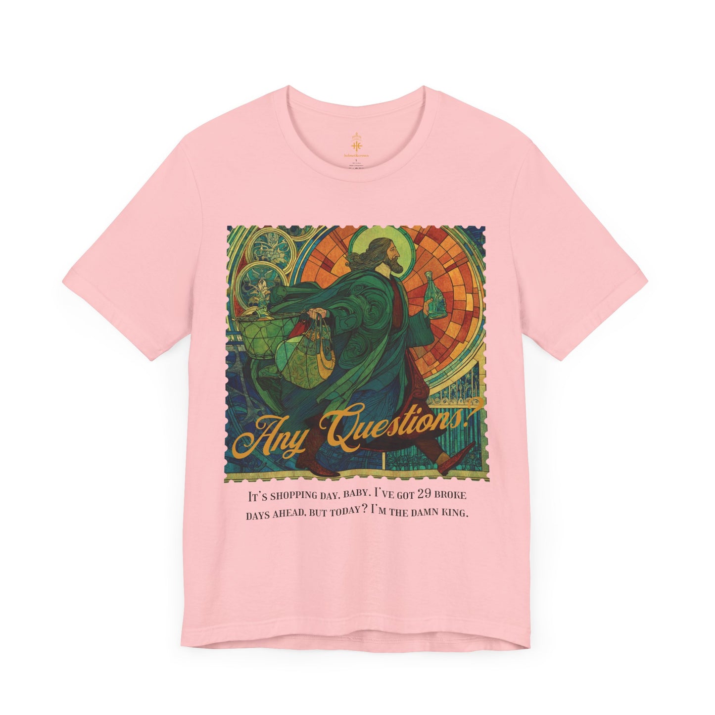 Any Questions? Unisex Jersey Short Sleeve Tee - Fun Casual Shirt for Everyday Wear